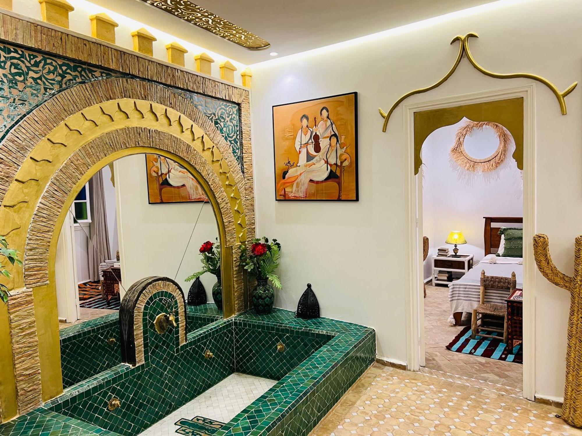 Art Riad Au Bord De La Mer 2 El Jadida Eksteriør billede